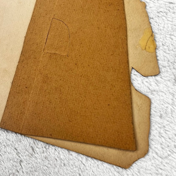 1920s Swift's‎ Premium Hams Vintage Advertising Sign 14.5" Cardboard Rabbits Hat - Picture 11 of 14